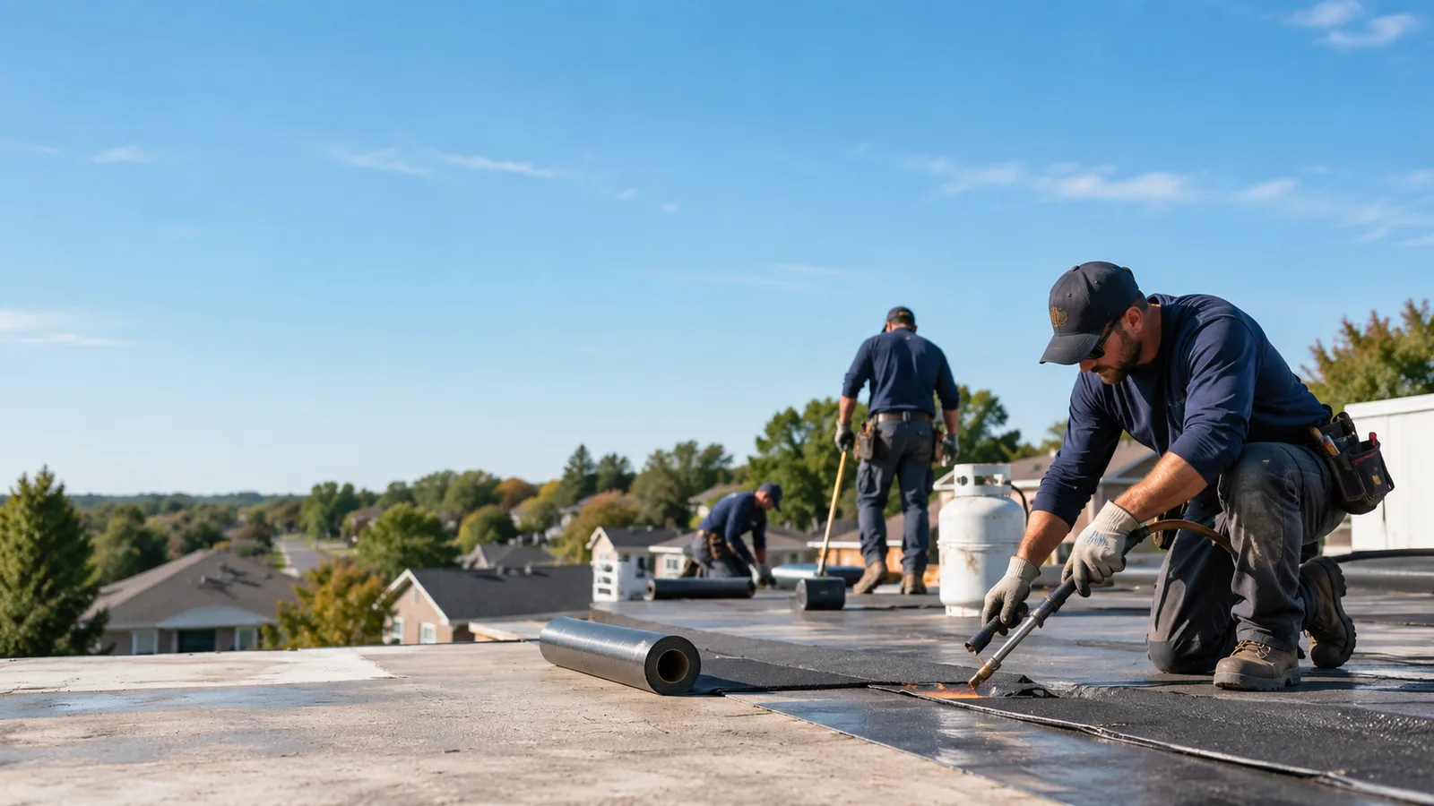 Flat Roof Leak Repair providers in Cunningham, KS